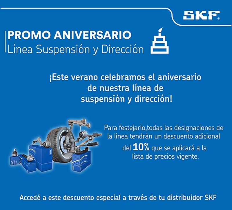 Promo Aniversario SKF en Puntos de Venta